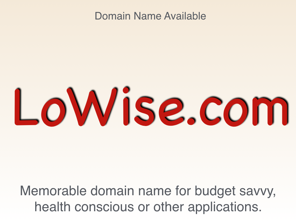 LowWise.com